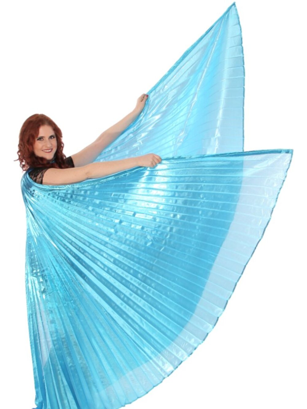Isis Wings Costume Dance Costume Prop - TURQUOISE OPAL - Like New